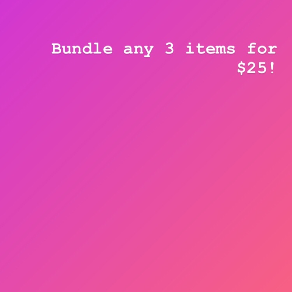 3/$25!